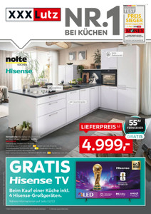 XXXLutz Prospekt - NR. 1 Bei Küchen