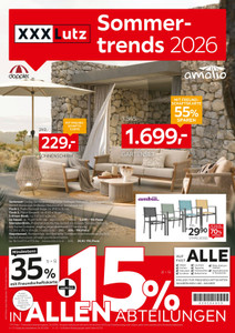 XXXLutz Prospekt - Sommer-trends 2026