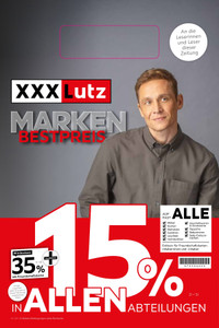 XXXLutz Prospekt - Marken Bestpreis