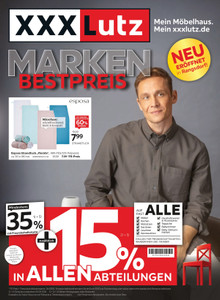 XXXLutz Prospekt - Marken Bestpreis