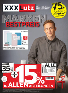 XXXLutz Prospekt - Marken Bestpreis