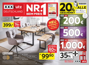 XXXLutz Prospekt - NR. 1 Beim Preis