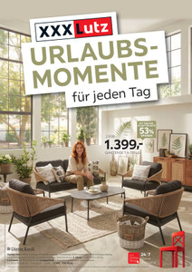 XXXLutz Prospekt - Urlaubsmomente - Seite 1