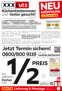 XXXLutz Prospekt - Küchenresterinnen