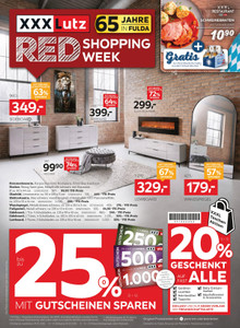 XXXLutz Prospekt - Red Shopping Week