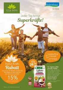 Reformhaus Prospekt - Oktober 2025