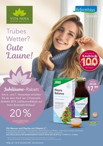 Reformhaus Prospekt - Angebote ab 31.10.
