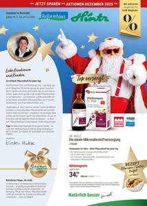 Reformhaus Prospekt - Angebote ab 30.11.