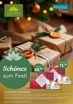 Reformhaus Prospekt - Dezember 2025 - Seite 1