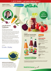 Reformhaus Prospekt - Angebote ab 04.02.