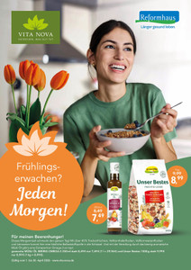 Reformhaus Prospekt - Frühlingserwachen? Jeden Morgen!