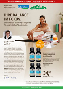 Reformhaus Prospekt - Angebote ab 30.03.