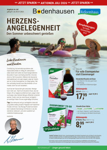 Reformhaus Prospekt - Angebote ab 01.07.