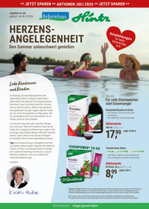 Reformhaus Prospekt - Aktionsmagazin