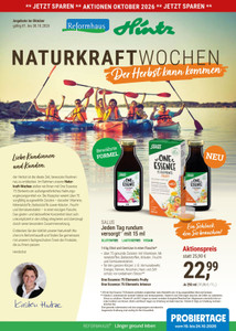Reformhaus Prospekt - Angebote Oktober 26