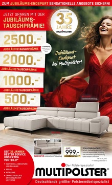 Multipolster Prospekt - Multipolster GmbH & Co. Handels-KG - Seite 1