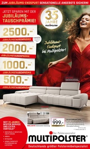 Multipolster Prospekt - Jetzt sparen mit der Juliäums-Tauschprämie!