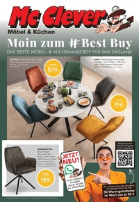 McClever - Möbel & Küchen - DAS BESTE MÖBEL- & KÜCHENANGEBOT FÜR DAS EMSLAND Prospekt - DAS BESTE MÖBEL- & KÜCHENANGEBOT FÜR DAS EMSLAND