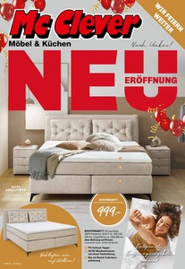 McClever Prospekt - Nach Umbau - Wir feiern weiter