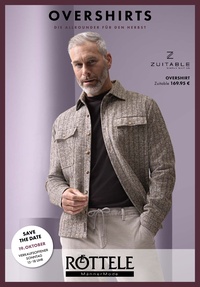 Röttele MännerMode Prospekt - Overshirts