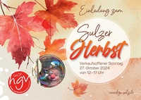 HGV Sulz Prospekt - Einladung zum Sulzer Herbst