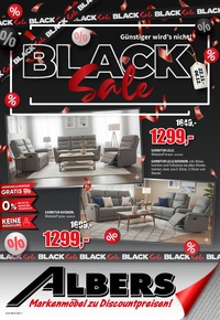 Albers Prospekt - Black Week Sale