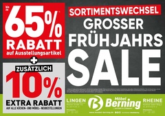 Möbel Berning Prospekt - Frühjahrs-Sale