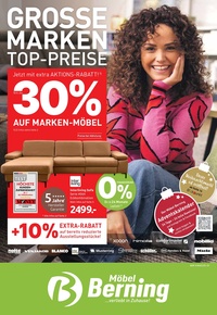Möbel Berning Prospekt - Grosse Marken Top-Preise