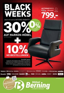 Möbel Berning Prospekt - Black weeks