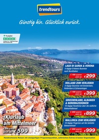 trendtours Touristik Prospekt - 2025 KW 01 | trendtours 196-02 XJO