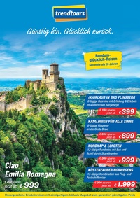 trendtours Touristik Prospekt - Günstig hin. Glücklich zurück.