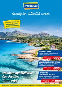 trendtours Touristik Prospekt - trendtours
