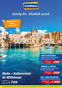 trendtours Touristik Prospekt - Angebote ab 04.10.