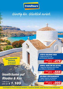 trendtours Touristik Prospekt - Angebote ab 14.02.