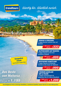 trendtours Touristik Prospekt - Das Beste von Mallorca