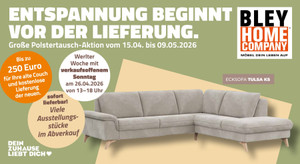 Möbel Bley Prospekt - Angebote ab 15.04.