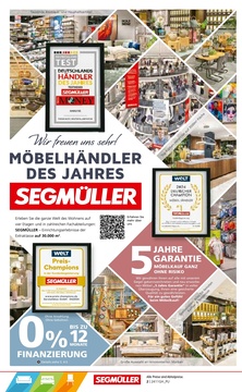 Segmüller Prospekt - Segmüller Polstermöbelfabrik