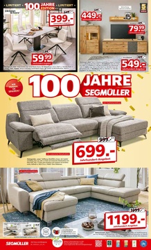 Segmüller Prospekt - Segmüller Polstermöbelfabrik