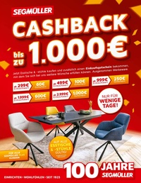Segmüller Prospekt - Cashback bis zu 1.000,- - 2501JXA LUD-FRA-SPE