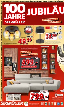 Segmüller Prospekt - Segmüller Polstermöbelfabrik