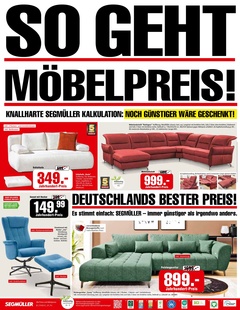 Segmüller Prospekt - Segmüller Polstermöbelfabrik
