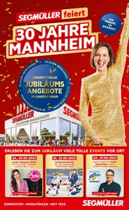 Segmüller Prospekt - 30 Jahre Mannheim 2509 GHA LUD_FRA_SPE