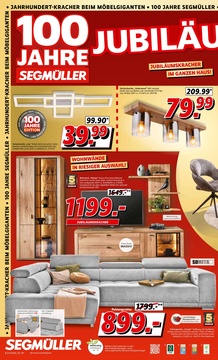 Segmüller Prospekt - Segmüller Polstermöbelfabrik