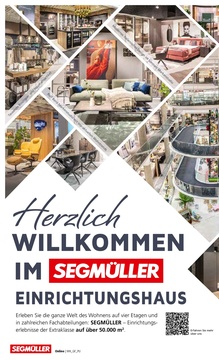 Segmüller Prospekt - Segmüller Polstermöbelfabrik