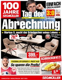 Segmüller Prospekt - Segmüller Polstermöbelfabrik