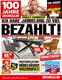 Segmüller Prospekt - Segmüller Polstermöbelfabrik