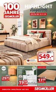 Segmüller Prospekt - Segmüller Polstermöbelfabrik