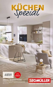 Segmüller Prospekt - Küchen - große Neueröffnung 2601 KHB LUD/FRA/SPE