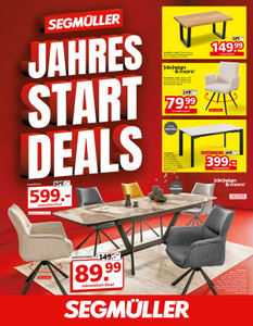 Segmüller Prospekt - Jahres-Start-Deals 2610JX SPE/FRA