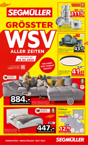 Segmüller Prospekt - Segmüller Polstermöbelfabrik - Seite 1
